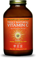 HEALTHFORCE SUPERFOODS Truly Natural Vitamin C - Immune Support Supplement with Camu Camu Berry - Vitamin C Supplement for Immune Health - Vegan, Non-GMO - 400 Grams, 67 Servings