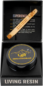 Lajit Gold Grade Himalayan Shilajit Resin – Organic, Sun-Dried, Bioavailable Nutrients, Fulvic Acid | Lab Tested Pure Shilajit for Men & Women - Natural Energy, Vitality, 85 + Trace Minerals - 20g