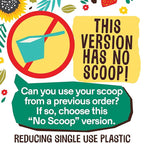 EarthChimp Organic Vegan Protein Powder - with Probiotics - Non GMO, Dairy Free, Non Whey, Plant Based Protein Powder for Women and Men, Gluten Free - 52 Servings 64 Oz (Vanilla) No Scoop