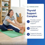 Pure Encapsulations Thyroid Support Complex - Supports Thyroid Health* - Antioxidant Infusion - with Ashwagandha & Iodine - Non-GMO & Vegetarian - 60 Capsules
