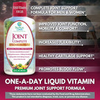 Joint Complete Premium Plus - Liquid Joint Supplement w/Glucosamine, Chondroitin, MSM Plus 800mg Turmeric – 98% Max Absorption – 32oz, 32 serv