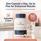 MitoActivator MAX - BioCopper1 Cu1 (Cunermuspir) 2.0mg Maximum Strength Bioavailable Copper - Mitochondrial NAD+ ATP Booster, Anti-Aging, Anti-Graying, Tick Immune Support - 60ct