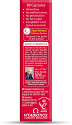 Feroglobin Vitabiotics Organic Vitamin and Mineral Capsules 30 Capsules