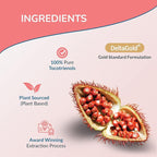 WELLNESS EXTRACT Eannatto Tocotrienols Deltagold 125mg, Vitamin E Tocotrienols Supplements 60 Softgel, Tocopherol Free, Non-GMO, Gluten Free & Antioxidant (Pack of 6)