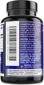 Extra Strength Nitric Oxide Booster - 3X Strength L-Arginine, Citrulline, & Beta Alanine - Premium Nitric Booster Natural Energy, Muscle & Heart Support, Bottled in USA for Men & Women - 60 Capsules