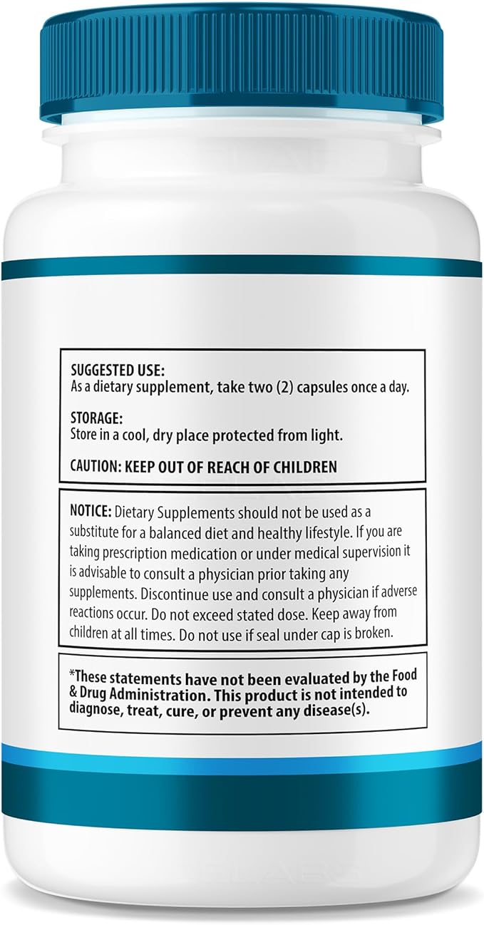 rize labs - Cognitive Complex Capsules – Daily Focus & Clarity Formula with a Balanced Blend for Alertness, Memory Support, and Everyday Wellness | Easy-to-Take Pills for Adults (180 Capsules)