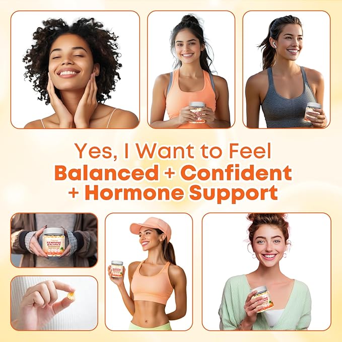 120 Count | Feminine Balance Gummies for Women’s | Pineapple Gummies for Women PH Balance, Healthy Odor, Yeast Balance & Flora | Vegetarian Friendly, Sugar Free