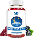 VITA Globe Melatonin Gummies 5mg, Sleep Aid Gummies, Sugar Free- Non-GMO, Vegan and Sleep Aid Supplement, Supports Relaxation & Healthy Sleep Cycle, 60 Count Sleep Aid Gummy (Pack of 1)