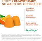 Qunol Zero Sugar Turmeric Gummies, Gummy with 500mg Turmeric Curcumin, Joint Support Supplement, Ultra High Absorption Turmeric Curcumin, Vegetarian, Gluten Free, 90 Count