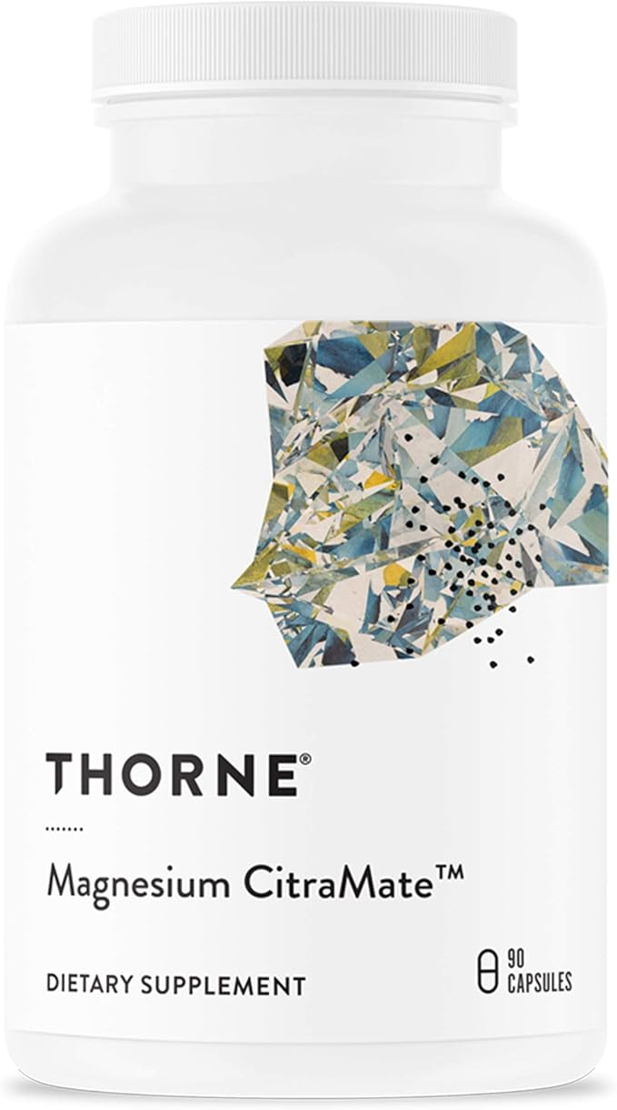 THORNE - Wellness Bundle - Bone, Muscle, Heart, and Lung Health - Vitamin D + K2 Liquid & Magnesium CitraMate