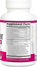 Women’s Vitality & Libido Support – Hormone, Mood & Energy Balance with Maca, Dong Quai, Ginseng, Ashwagandha & Herbal Aphrodisiac Blend – 60 Capsules