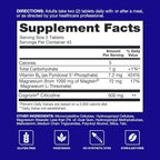 Qunol Brain Health Memory Plus with B6, Magnesium L-Threonate & Citicoline, Clinically Tested Ingredients to Improve Memory, Focus, Attention and Productivity, 90 Count