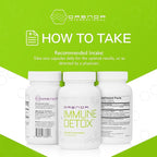 Orenda Immune + Detox - Specialized Formula with Calcium d-Glucarate, Beta 1,3 Glucans & IMMUSE® for Wellness and Balance - 120 Capsules
