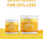 Vimergy Micro-C Immune Power TM *- 250g– 69 Servings – 2000mg/serving – Gentle Form – Antioxidant Phytonutrients – Immune & Nerve Support – Benefits Bone & Cartilage – Gluten-Free – Kosher – Vegan
