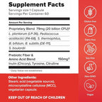 BiotiQuest Heart Centered Probiotics to Support The Cardio Vascular System and Heart Health, 20 Billion CFU, Non-GMO, and Gluten Free, 60 Capsules