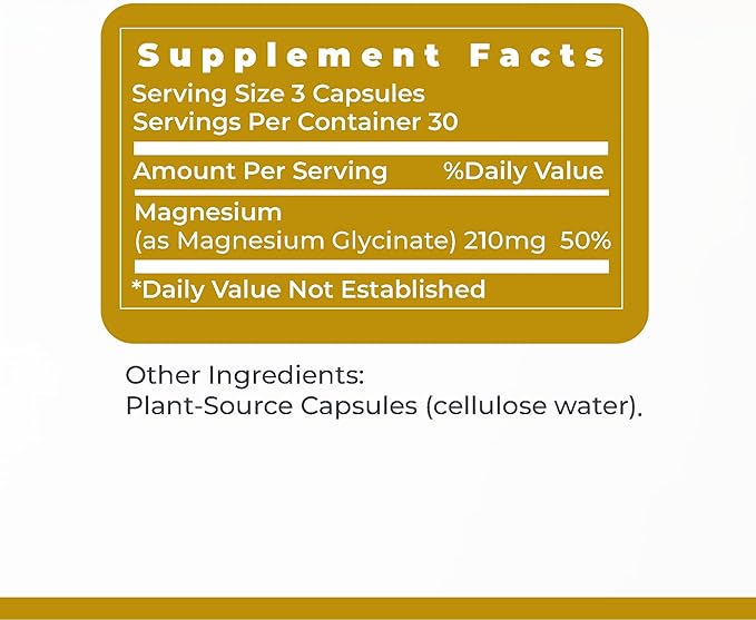 Premier Research Labs Magnesium Glycinate Supplement - Pure Magnesium, High Absorption, Supports Sleep Quality, Chelated, Vegan, Third Party Tested, Premier Energy Support - 90 Capsules (Pack of 2)