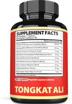 Satoomi 9in1 Tongkat Ali Root Extract - Ashwagandha, Tribulus Terrestris - 90 Capsules for 3 Months - Support Strength, Energy & Healthy Immune