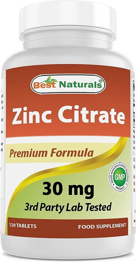 Best Naturals Alpha Lipoic Acid 200 Mg & Zinc Citrate 30 mg