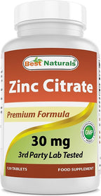 Best Naturals Alpha Lipoic Acid 200 Mg & Zinc Citrate 30 mg
