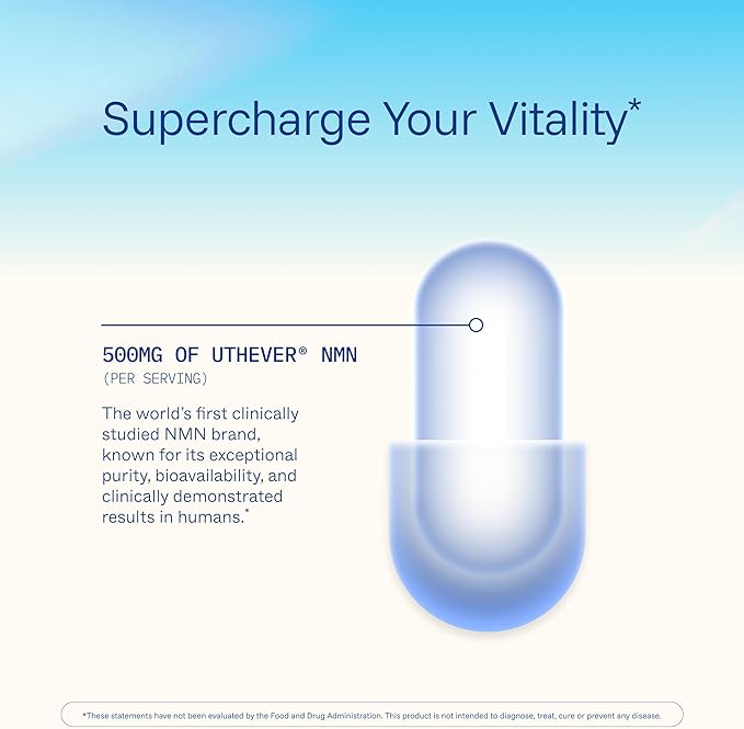 ProHealth NMN Pro 500 (30 Capsules, 3 Pack) Clinically Studied Uthever® NMN. NAD+ Precursor for Cellular Energy, Mitochondrial Support & Healthy Aging. USA Manufactured, Triple Lab-Tested