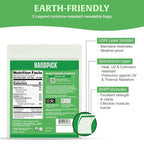 HANDPICK USDA Organic Wheatgrass Powder (10oz) Rich Green Powder - Lab Tested | 100% Whole Leaf | Gluten Free, Non-GMO | No Sugar, No Artificial Ingredients | Resealable Ziplock Pouch