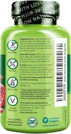 NATURELO Whole Food Multivitamin for Men 50+ - with Vitamins, Minerals, Organic Herbal Extracts - Vegan Vegetarian - for Energy, Brain, Heart and Eye Health - 240 Capsules