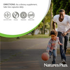NaturesPlus Source of Life Garden Vitamin D3 - 60 Capsules, Pack of 2 - Immune System Support - USDA Certified Organic, Non-GMO, Vegan, Gluten Free - 60 Total Servings