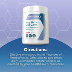 MYOXCIENCE Myo Relax & Calm | Myo-Inositol, L-Theanine, Taurine, Magnesium & GABA | Supports Sleep, Neurotransmitter & Hormone Support (Berry Flavor) (60 Servings)