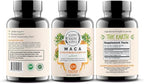 Organic Maca Root Capsules 1200 mg – Libido Booster for Women Fast Acting & Potent | Female Maca Supplement | Energy Pills from Peru | Includes Black Pepper for High Absorption | Vegan, 120 Ct