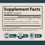 Max Brain – Daily Fiber & Botanical Powder with Baobab, Konjac Glucomannan, Spermidine & L-Arabinose – Non-GMO Formula – Made in USA – 30 Servings, 3.17 oz, 2 Month Supply