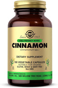 Solgar - FP Cinnamon Vegetable Capsules 100 Count