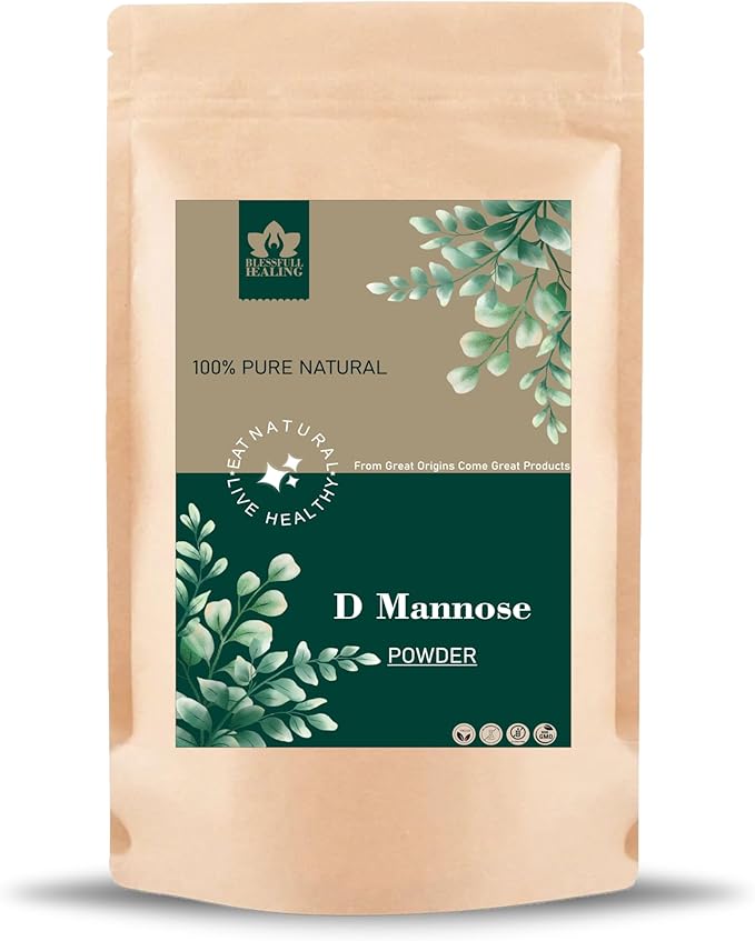 Blessfull Healing D Mannose Powder 100% Pure Natural 200 Gram / 7.05 oz