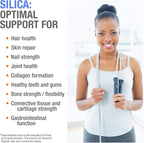 Cellfood Essential Silica Anti-Aging Formula - 4 fl oz, 3 Pack - Supports Healthy Bones, Joints, Hair, Skin, Nails, Teeth & Gums - Easy to Absorb - Gluten & Thiaminase Free, Non-GMO - 120-Day Supply