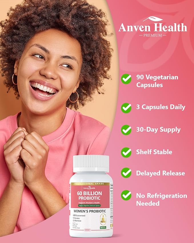 Probiotics for Women + Akkermansia Bundle – Gut, Immune & Urinary Tract Support with Cranberry, D-Mannose & Prebiotics丨Hormone-Free Menopause Support
