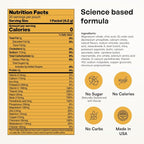 KEY NUTRIENTS Electrolytes Powder Packets - Multivitamin Peach Mango 20 Pack Hydration Packets - Travel Hydration Powder - Improved Refreshing Taste - Made in USA - No Sugar, No Calories, Gluten Free