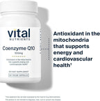 Vital Nutrients CoQ10 100mg - Vegan Supplement - CoEnzyme Q10 from Ubiquinone - Potent Antioxidant to Support Heart Health and Energy Levels* - Gluten, Dairy and Soy Free - Non-GMO - 60 Capsules