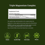 Swanson Triple Magnesium Complex - Mineral Supplement - Natural Support - Featuring Citrate, Oxide & Aspartate - (100 Capsules, 400mg Each, 2 Pack)