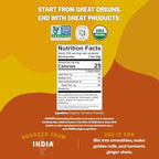 FGO Organic Turmeric Powder w/Curcumin, 1 Pound / 16oz Bulk Resealable Pouch, USDA Organic and Non-GMO, Sourced from India, Packaging May Vary (Pack of 1)