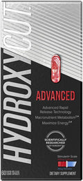 Hydroxycut Advanced - Thermogenic Supplement - Metabolism & Energy Support for Men & Women - C. Canephora Robusta, Yohimbe Extract & 200 mg Caffeine - Rapid Release Liquid Capsules - 60 Capsules