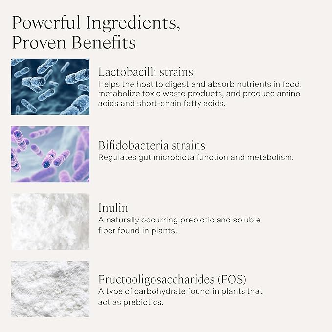 Stonehenge Health Probiotics 55 Billion CFU - 16 Strains, Prebiotic, Synbiotics Dynamic Biotics - Lactobacillus Acidophilus, Delayed Release, Shelf Stable, Non-GMO Gluten Free Veggie Capsule