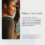 InfiniWell NMN Supplement - NAD+ Supplement Alternative with Resveratrol & Pterostilbene - Supports NAD+ Production - Anti Aging Support for Brain, Heart & Digestion (60 Capsules)