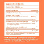 Further Food Premium Curcumin Turmeric Capsules 500mg – Organic, High Potency with Black Pepper & Avocado Oil