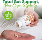 Probulin Total Care Probiotic Supplement, Daily Gut, Digestive, and Immune Health Probiotics Capsules for Men and Women, 20 Billion CFU, Vegan, 30 Count Bottle