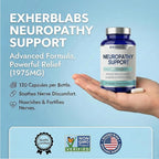 Nerve Savior for Neuropathy Supplements, with 600 mg Alpha Lipoic Acid, Neuropathy Pain Relief for Feet, Hands and Joints, Overall Nerve Health Support, 120 Capsules,01
