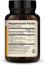 Dr. Mercola Vitamin E - Supports Healthy Skin & Antioxidant Status - Tocopherols and Tocotrienols Blend - Non-GMO, Gluten-Free & Soy-Free - 30 Capsules (30 Servings)