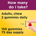 Nature Made Multivitamin for Women,Womens Gummy Multivitamins for Daily Nutritional Support,150 Multi Vitamin Gummies,75 Day Supply,(Pack of 2)