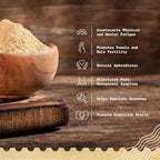 NaturaleBio Maca Powder Organic 8 oz. Peruvian, Natural and Pure, from Organic Maca Root. Vegetarian and Vegan Friendly - Gelatinized. Gelatinized for Enhanced Bioavailability. Ideal for Smoothie.