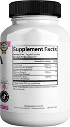 Primera Max Extra Strength Female Support, 60 Veggie Capsules, 1000mg D-Mannose with Cranberry, Hibiscus, Dandelion (3)