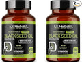 Dr. HERBALIST Black Seed Oil Capsules 1600mg - Cold Pressed Nigella Sativa Softgels with Thymoquinone | Supports Overall Wellness & Immune Vitality* | Halal, Non-GMO | 60ct