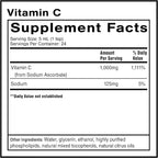 Quicksilver Scientific Liposomal Vitamin C - 1000mg Buffered Liquid Vitamin C Supplement - Immune + Antioxidant Support - Liposomes for Superior Absorption - Vegan + Non-GMO (4oz / 120ml)